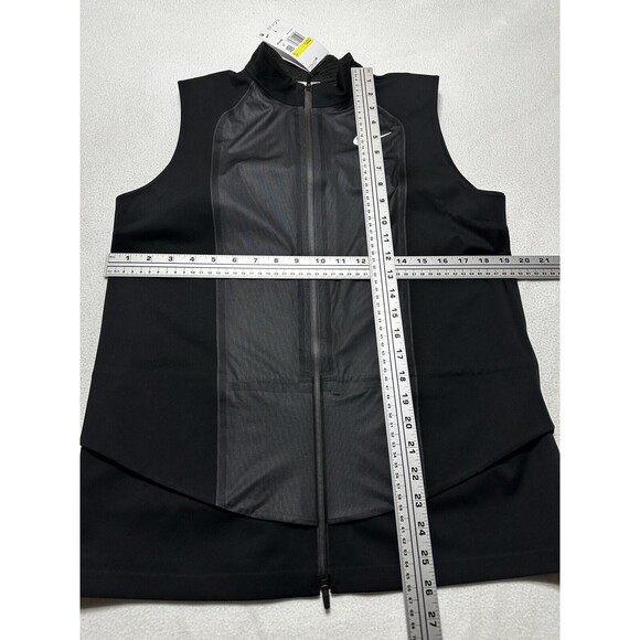 Womens Nike Storm Fit ADV Sleeveless Zip Vest Black Size Small DX6080-010 New - Picture 8 of 13